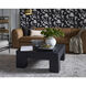 Renley 40 X 40 inch Black Outdoor Coffee Table